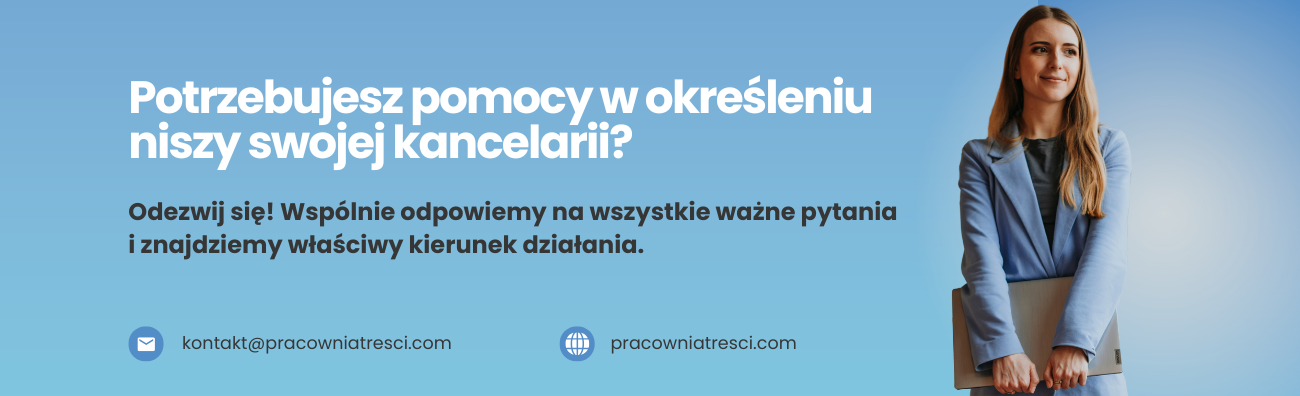 nisza kancelarii prawnej